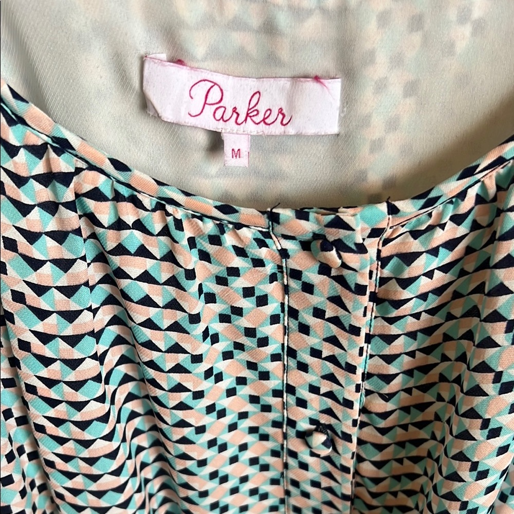 Patterned Blouse - Picture 2 of 3